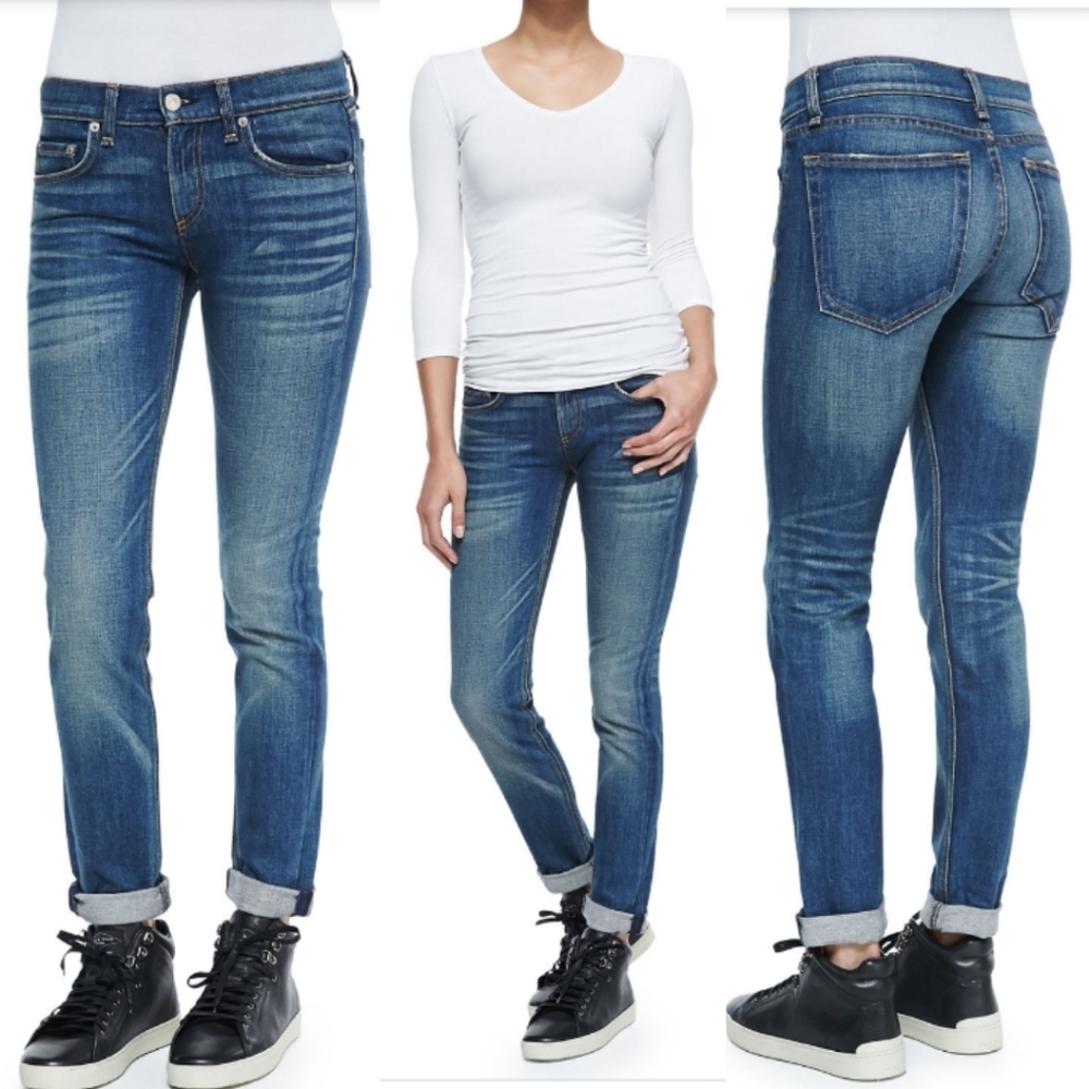 Rag & Bone Dre Slim Boyfriend jeans 26 Bradford